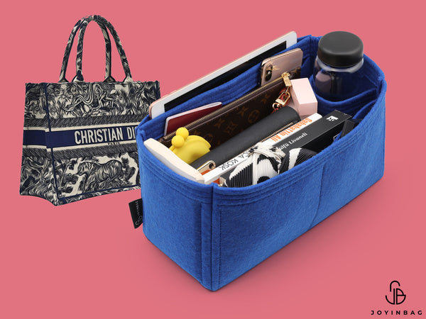 Fits for Chanel 2.55 Insert Bag Organizer Makeup Handbag Organizer