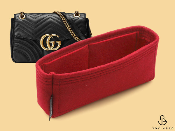 Purse Insert For Gucci Marmont Medium Matelassé Shoulder Bag (Style ‎443496)