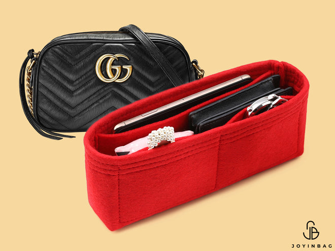  Felt Purse Organizer Insert For Gucci GG Padlock inner bladder  bag inner bag storage bag 1031beige28*10*17cm : Automotive