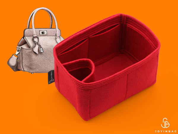 Handbag Organizer For Hermes Toolbox 20 Bag with Single Bottle Holder