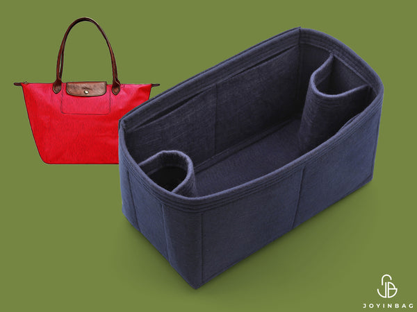 Tote Bag Organizer For Longchamp Le Pliage L Tote Bag with Double Bottle Holders