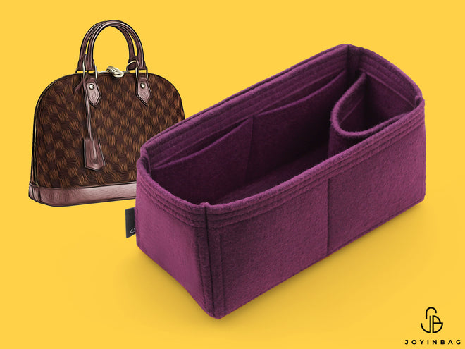 Handbag Organizer For Louis Vuitton Alma PM Bag with Single Bottle Holder