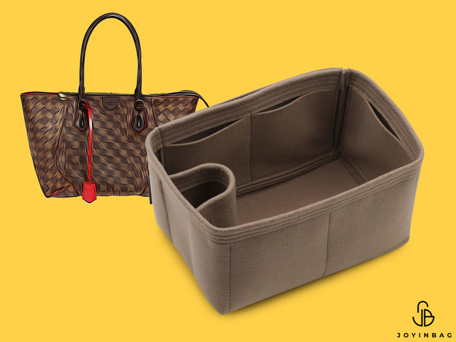 Tote Bag Organizer For Louis Vuitton Caissa MM Bag with Single Bottle Holder