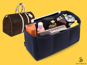 Bag Organizer For Louis Vuitton Keepall Bandoulière 45 Bag with Double Bottle Holders