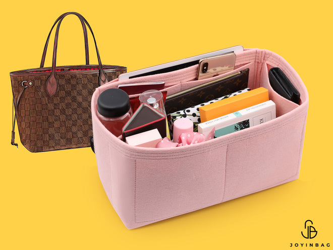 Louis Vuitton Neverfull Organizer Insert, Bag Organizer with Zipper Top  Closure and Double Bottle Holders